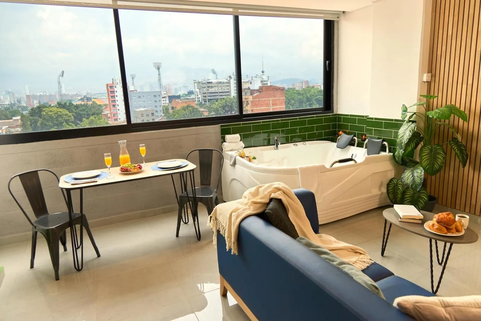 Jacuzzi Comfort Aparta-Suite Stadio Rosa Negra Medellin 0*,